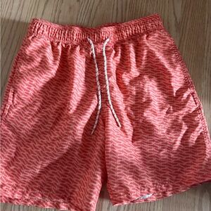 Goodfellow & Co Men's Coral Patterned Swim Trunks